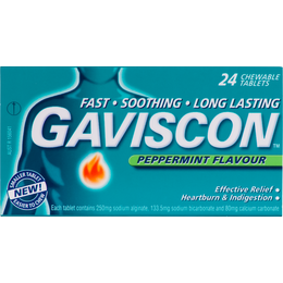 Gaviscon Peppermint Flavour Tablets